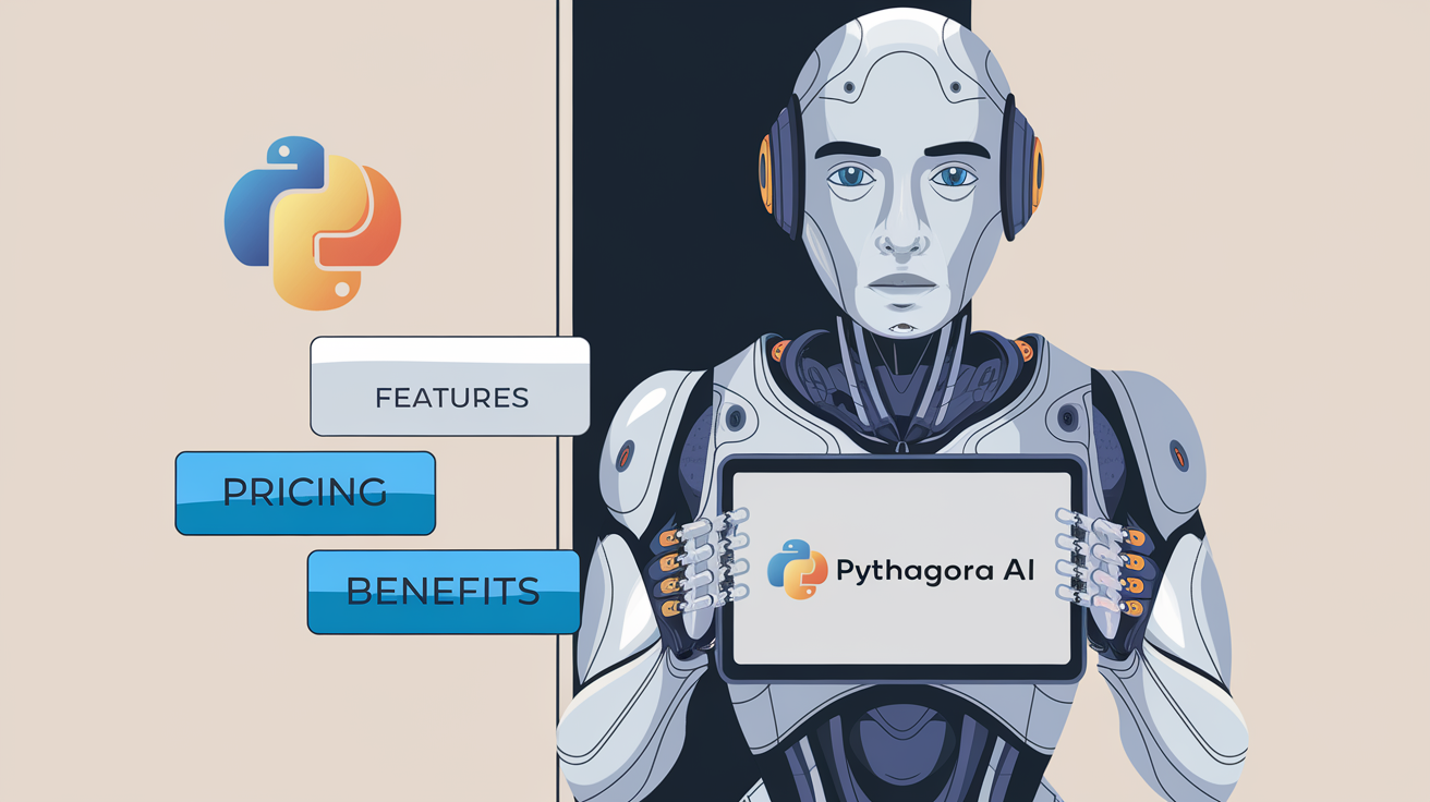 a robot prompting the popular coding platform pythagora ai and its, Pythagora AI Pricing & Benefits